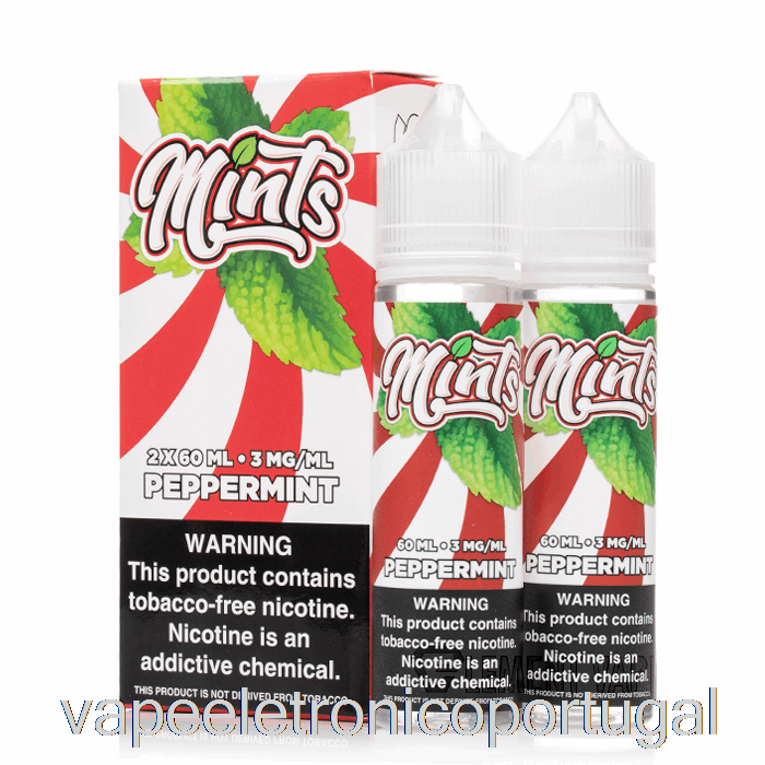 Vape Eletrônico Hortelã-pimenta - Mentas Vape Co - 120ml 6mg